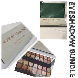 Modern Renaissance Eyeshadow Palette & Makeup Bag Bundle